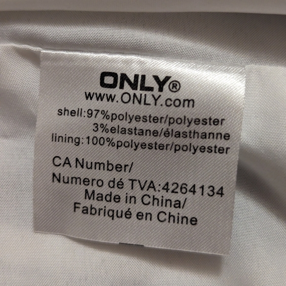 ONLY Striped Blazer 3/4 Sleeves - Picture 6 of 7